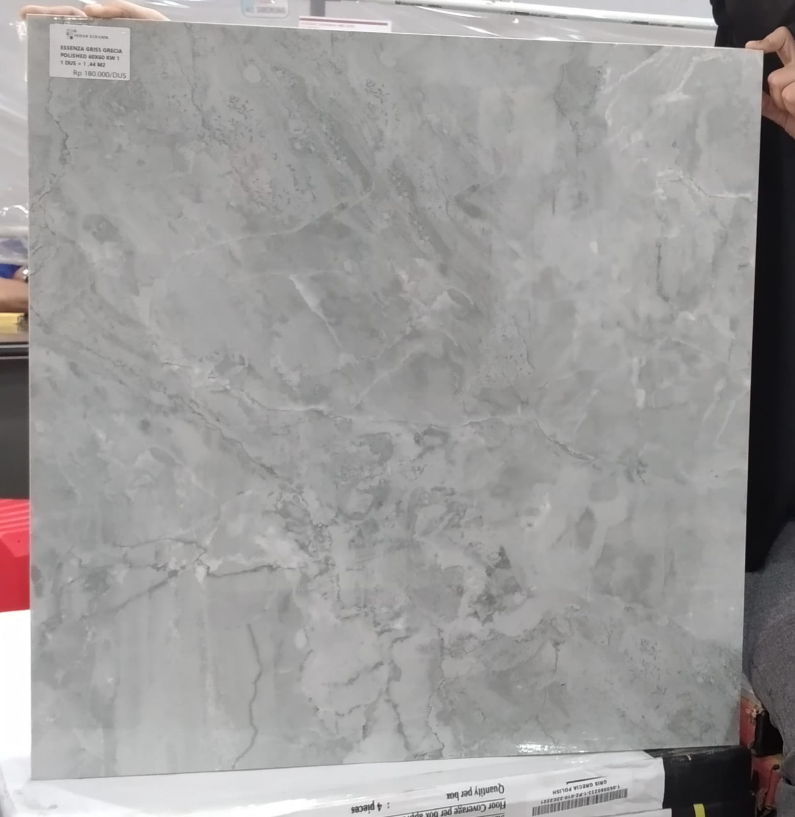 Essenza Griss Grecia 60x60